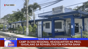 Camp Olivas Regional Headquarter ng PRO3, isasalang sa rehabilitasyon kontra baha