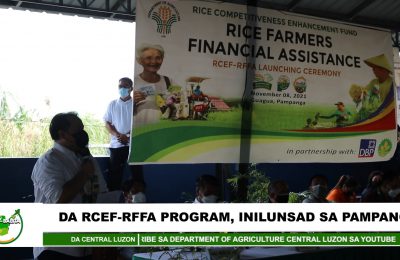 DA RCEF-RFFA Program, inilunsand sa Pampanga | Agri-Balita Central Luzon