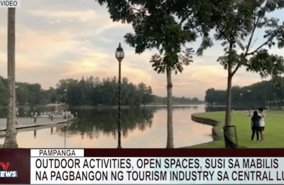 Outdoor activities, open spaces, susi sa mabilis na pagbangon ng tourism industry sa Central Luzon