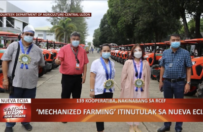 Mechanized farming, isinusulong sa Nueva Ecija