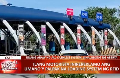 Unang araw ng all-cashless transaction sa NLEX sinalubong ng aberya