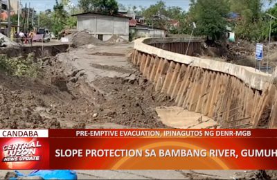 Mga residente sa gilid ng Bambang River, pansamantalang lumikas