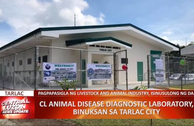 Laboratoryo na magsusuri sa mga maysakit na hayop, binuksan sa Tarlac.