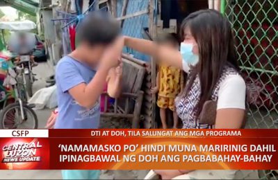 ‘Namamasko po’, ipinagbawal ng DOH upang makaiwas sa posibleng COVID-19 transmission