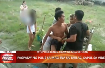 Pagpatay ng pulis sa mag-ina sa Tarlac, sapul sa video | CLTV36 News