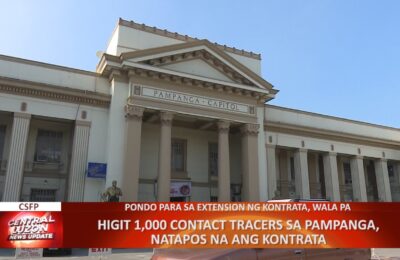 Higit 1,000 contact tracers sa Pampanga, natapos na ang kontrata