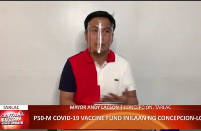 ₱50M COVID-19 vaccine fund inilaan ng Concepcion LGU