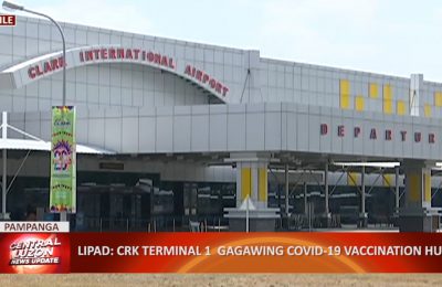 LIPAD: Clark International Airport Terminal 1 gagawing COVID-19 vaccination hub