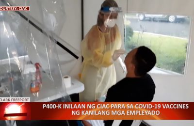 ₱400K inilaan ng CIAC para sa COVID-19 vaccines ng kanilang mga empleyado