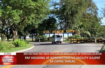 Philippine Air Force housing at administrative facility ililipat sa Capas, Tarlac