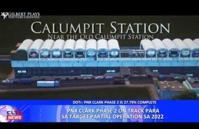 PNR Clark Phase 2 on track para sa target partial operation sa 2022