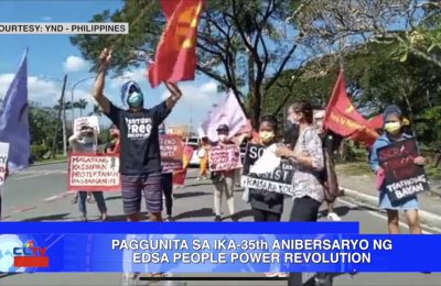 Paggunita sa ika-35th anibersaryo ng EDSA People Power Revolution | CLTV36 News