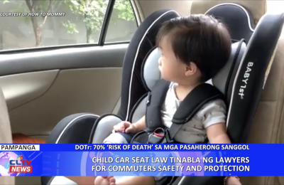 Child Car Seat Law tinabla ng Lawyers for Community Safety and Protection