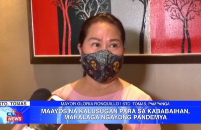 Maayos na kalusugan para sa kababaihan, mahalaga ngayong pademya | Pampanga News