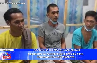 3 akusado sa Pandacaqui rapeslay case, pansamantalang pinalaya | Mexico, Pampanga News