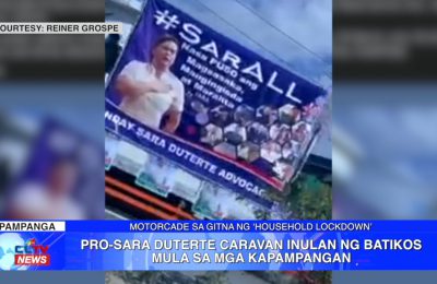 Pro-Sara Duterte Caravan inulan ng batikos mula sa mga Kapampangan | Pampanga News