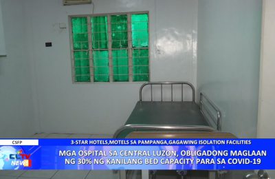 Mga ospital sa Central Luzon, obligadong maglaan ng 30% ng kanilang bed capacity para sa COVID-19 | Central Luzon News