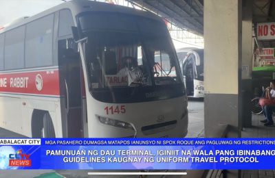 Pamunuan ng Dau Terminal, iginiit na wala pang ibinabang guidelines kaugnay ng uniform travel protocol | PAMPANGA News