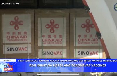 DOH iginiit na ligtas ang coronavac vaccines | Central Luzon News