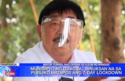 Munisipyo ng Guagua, binuksan na sa publiko matapos ang 7-Day lockdown | Pampanga News