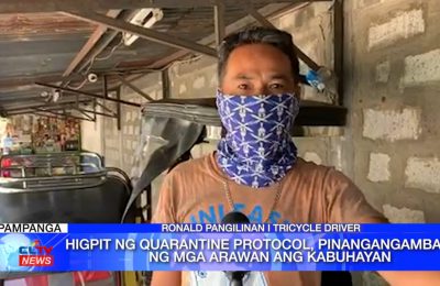 Higpit ng quarantine protocol, pinangangambahan ng mga arawan ang kabuhayan | Pampanga News