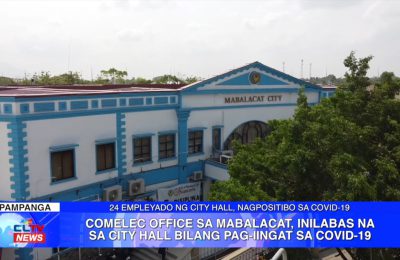 COMELEC Office sa Mabalacat, inilabas na sa City Hall bilang pag-iingat sa COVID-19 | Pampanga News