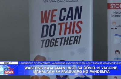 Wastong kaalaman ukol sa COVID-19 vaccine, mahalaga sa pagsugpo ng pandemya | Central Luzon News