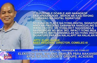 Eleksyon 2022, walang dahilan para makansela ayon sa civil society groups, academe | Central Luzon News