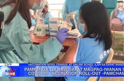 Pampanga, ‘di raw dapat magpag-iwanan sa COVID-19 vaccination roll-out – PAMCHAM |  Pampanga News