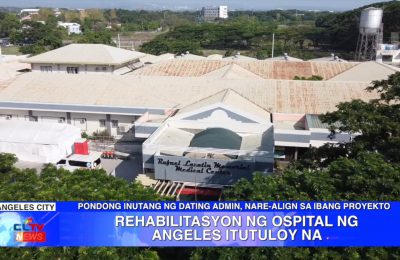 Rehabilitasyon ng Ospital ng Angeles, itutuloy na | Pampanga News