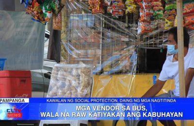 Mga vendor sa bus, wala na raw katiyakan ang kabuhayan | Pampanga News