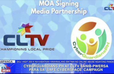 CyberGuardiansPH at CLTV sanib-pwersa para sa ‘Safe Cyberspace’ campaign | Central Luzon News