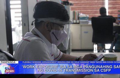 ‘Work exposure’ isa sa mga pangunahing sanhi ng COVID-19 transmission sa City of San Fernando, Pampanga | Pampanga News