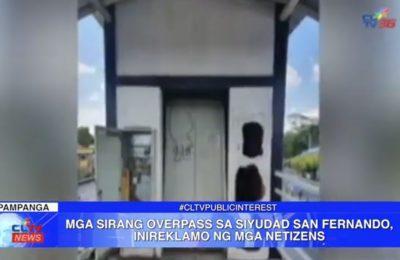 Mga sirang overpass sa Siyudad San Fernando, inireklamo ng mga netizens | Pampanga News