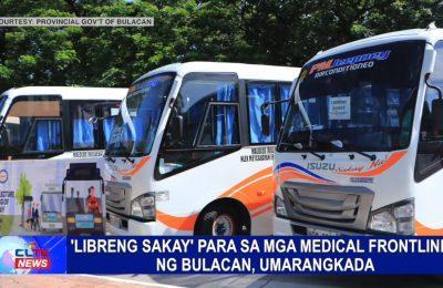 ‘Libreng sakay’ para sa mga medical frontliner ng Bulacan, umarangkada na | Bulacan News