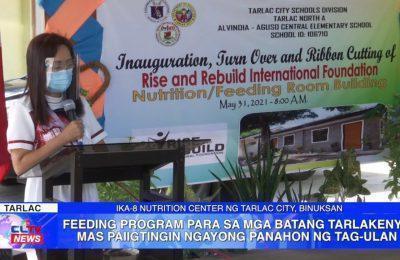 Feeding program para sa mga batang Tarlakenyo mas paiigtingin ngayong panahon ng tag-ulan | Tarlac News