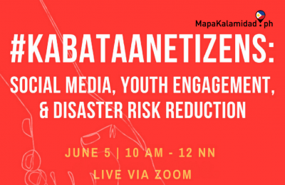 MapaKalamidad.ph to hold virtual workshop on social media, youth engagement, and disaster risk reduction