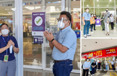 3 SM malls in the City receive Safety Seal