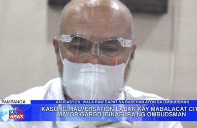 Kasong malversation laban kay Mabalacat City Mayor Garbo ibinasura ng ombudsman | Pampanga News