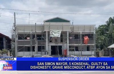 San Simon Mayor, 5 Konsehal, guilty sa Dishonesty, Grave Misconduct, at iba pa, ayon sa SP | Pampanga News