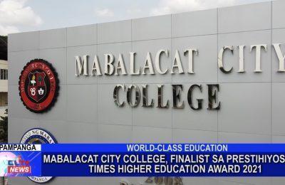 Mabalacat City College, finalist sa prestihiyosong Times Higher Education Award 2021 | Pampanga News