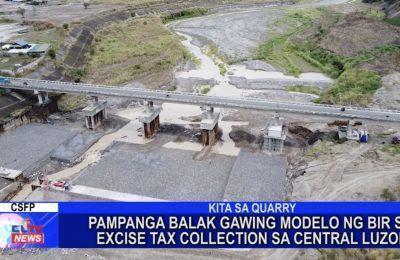 Pampanga balak gawing modelo ng BIR sa Excise Tax Collection sa Central Luzon | Pampanga