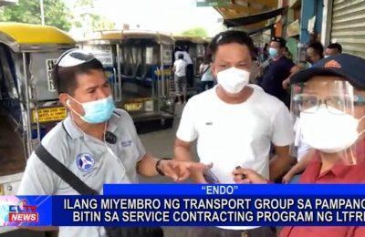 Ilang miyembro ng transport group sa Pampanga, bitin sa Service Contracting Program ng LTFRB | Pampanga News