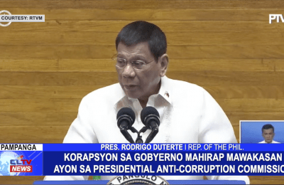 Korapsyon sa gobyerno mahirap mawakasan ayon Presidential Anti-Corruption Commission