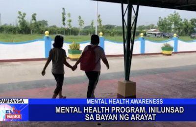 Mental Health Program, inilunsad sa Bayan ng Arayat | Pampanga News