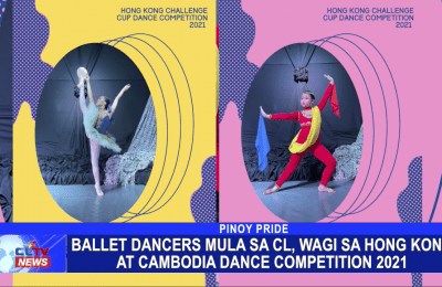 Ballet dancers mula sa CL, wagi sa Hong Kong at Cambodia Dance Competition 2021