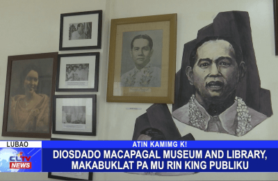 Diosdado Macapagal Museum and Library, makabuklat pa mu rin king Publiku