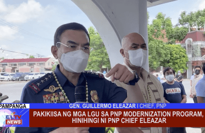 Pakikiisa ng mga LGU sa PNP Modernization Program, hinihingi ni PNP Chief Eleazar