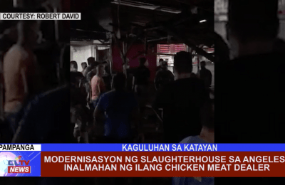 Modernisasyon ng Slaughterhouse sa Angeles, inalmahan ng ilang Chicken Meat Dealer