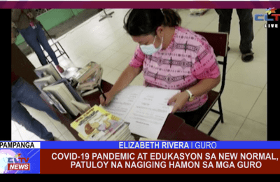 Covid-19 Pandemic at Edukasyon sa New Normal, patuloy na nagiging hamon sa mga guro